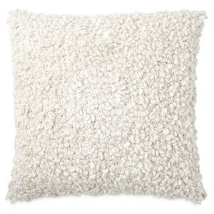 Elegant Cream Textured Pillow